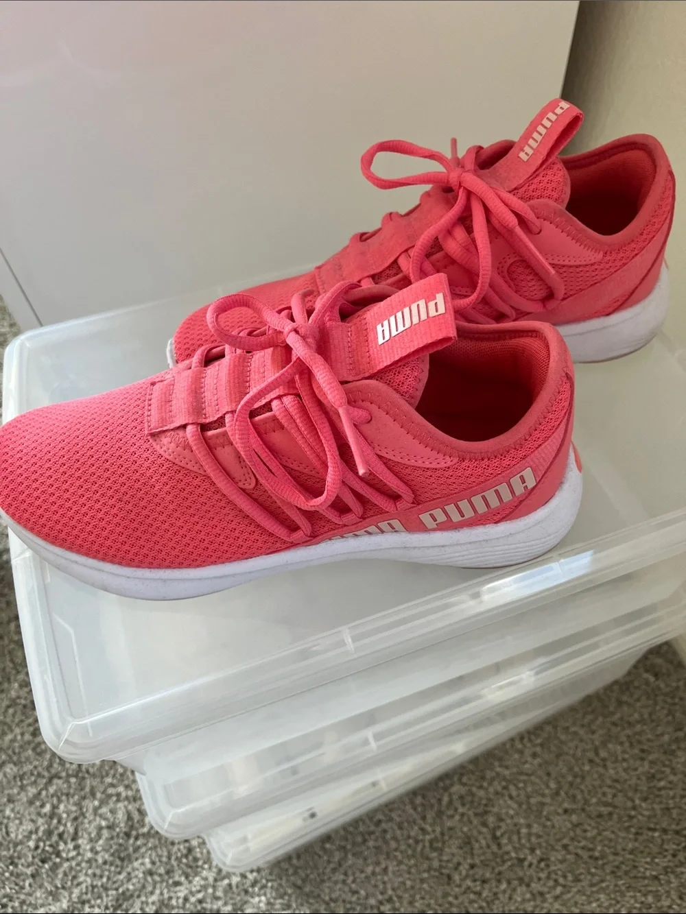 Puma Women’s Coral Pink Athletic Sneakers